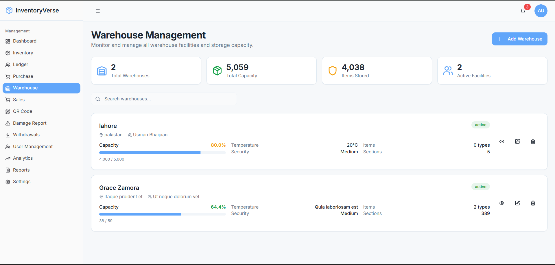 Supply Chain Management - Complete CRM solution